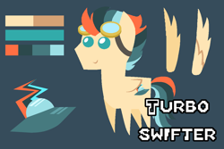 Size: 1080x720 | Tagged: safe, derpibooru import, oc, oc:turbo swifter, pegasus, pony, goggles, pegasus oc, pointy ponies