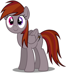 Size: 5000x5500 | Tagged: safe, artist:dashiesparkle, derpibooru exclusive, derpibooru import, edit, editor:fauli1221, oc, oc only, oc:funny jo, pegasus, pony, .svg available, absurd resolution, closed mouth, cutie mark, female, female oc, heterochromia, mare, pegasus oc, recolor, simple background, solo, svg, transparent background, vector, vector edit, wings