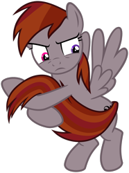 Size: 1220x1644 | Tagged: safe, artist:jp, derpibooru exclusive, derpibooru import, edit, editor:fauli1221, oc, oc only, oc:funny jo, pegasus, pony, make new friends but keep discord, .svg available, closed mouth, cutie mark, female, female oc, flying, frown, heterochromia, lidded eyes, mare, pegasus oc, recolor, simple background, solo, spread wings, svg, transparent background, vector, vector edit, wings