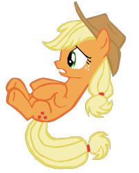 Size: 1280x1589 | Tagged: safe, artist:benpictures1, applejack, earth pony, pony, sounds of silence, applejack's hat, clothes, cowboy hat, cute, female, frown, gritted teeth, hat, inkscape, jackabetes, mare, simple background, solo, transparent background, vector