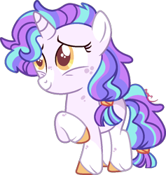 Size: 844x892 | Tagged: safe, artist:kurosawakuro, derpibooru import, oc, pony, unicorn, base used, female, filly, foal, magical lesbian spawn, offspring, parent:coconut cream, parent:toola roola, simple background, solo, transparent background