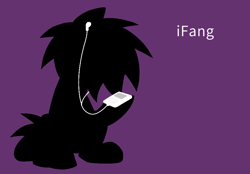 Size: 886x616 | Tagged: safe, artist:zeffdakilla, derpibooru import, oc, oc only, oc:frankie fang, pegasus, pony, earbuds, emo, hidden wings, ipod, listening to music, music, nostalgia, sitting, solo