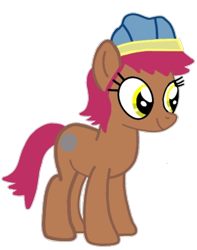 Size: 720x915 | Tagged: safe, artist:darlycatmake, derpibooru import, edit, oc, oc only, oc:cecilia lobbos, earth pony, pony, happy, knight, looking at someone, looking at something, ponified, simple background, smiling, solo, transparent background, vector trace