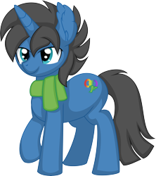 Size: 6184x6960 | Tagged: safe, artist:cyanlightning, derpibooru import, oc, oc only, pony, unicorn, .svg available, absurd resolution, ear fluff, ears, lidded eyes, male, simple background, solo, stallion, transparent background, vector