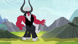 Size: 1920x1080 | Tagged: safe, derpibooru import, screencap, lord tirek, twilight's kingdom, male, solo, surprised