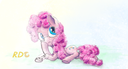 Size: 3960x2149 | Tagged: safe, artist:rdt727, derpibooru import, pinkie pie, earth pony, solo