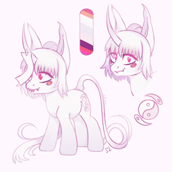 Size: 2900x2900 | Tagged: safe, artist:strangle12, derpibooru import, oc, oc only, pony, unicorn, bust, duo, horn, leonine tail, reference sheet, tail, unicorn oc