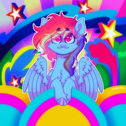 Size: 1750x1750 | Tagged: safe, artist:yumkandie, derpibooru import, equestria girls, rainbow rocks, solo, stars, wings