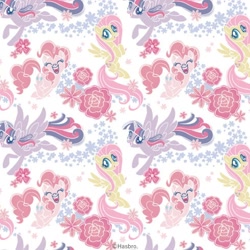 Size: 1080x1080 | Tagged: safe, artist:mylittleponyjpn, derpibooru import, part of a set, fluttershy, pinkie pie, twilight sparkle, twilight sparkle (alicorn), alicorn, earth pony, pegasus, pony, flower, instagram, official, pattern