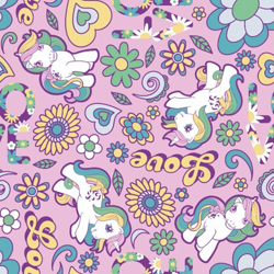 Size: 645x645 | Tagged: safe, derpibooru import, moonstone, windy (g5), pony, unicorn, g1, female, mare, official, pattern, retro, text