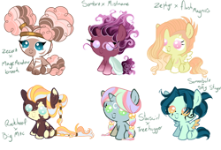 Size: 1024x695 | Tagged: safe, artist:dusty-nutz, derpibooru import, oc, oc only, earth pony, hybrid, pegasus, pony, unicorn, zony, baby, baby pony, base used, colt, female, filly, foal, magical gay spawn, magical lesbian spawn, male, offspring, parent:big macintosh, parent:flash magnus, parent:king sombra, parent:meadowbrook, parent:mistmane, parent:rockhoof, parent:sky stinger, parent:somnambula, parent:star swirl the bearded, parent:tree hugger, parent:zecora, parent:zephyr breeze, simple background, transparent background