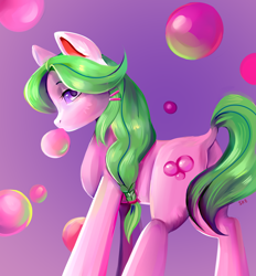 Size: 3400x3660 | Tagged: safe, artist:ske, derpibooru import, oc, oc only, earth pony, pony, bubblegum, food, gum, request