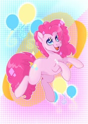 Size: 1132x1600 | Tagged: safe, alternate version, artist:choco twinkie, derpibooru import, pinkie pie, earth pony, pony, female, solo