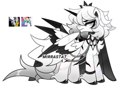 Size: 1280x866 | Tagged: safe, artist:mirrastat, derpibooru import, princess celestia, zecora, oc, alicorn, pony, alicorn oc, base used, colored wings, female, hoof fluff, horn, magical lesbian spawn, male, mare, offspring, parent:princess celestia, parent:zecora, simple background, stallion, transparent background, two toned wings, wings