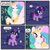 Size: 1004x1004 | Tagged: safe, artist:talim_stuff, derpibooru import, princess celestia, twilight sparkle, twilight sparkle (alicorn), alicorn, pony, blushing, chalkboard, comic, crown, cute, cutelestia, dialogue, ethereal mane, explain your smolness, eyes closed, female, hoof shoes, jewelry, mare, regalia, smol, speech bubble, tiara, twiabetes, white outline