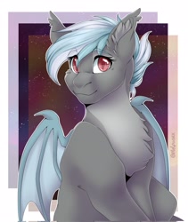 Size: 1728x2048 | Tagged: safe, artist:melponex, derpibooru import, oc, oc only, bat pony, pony, solo