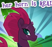 Size: 210x188 | Tagged: safe, derpibooru import, fizzlepop berrytwist, tempest shadow, unicorn, cropped, female, gameloft, meme, solo, wow! glimmer