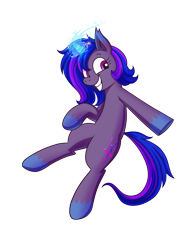 Size: 3508x4541 | Tagged: safe, artist:jowyb, derpibooru import, oc, oc only, pony, unicorn, commission, glowing, glowing horn, horn, simple background, solo, transparent background, unicorn oc