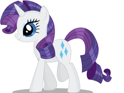 Size: 3160x2376 | Tagged: safe, artist:manglethemangledtoy, derpibooru import, rarity, pony, unicorn, base used, female, horn, mare, ms paint, shadow, simple background, smiling, walking, white background