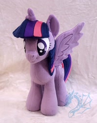 Size: 2024x2548 | Tagged: safe, artist:fire-topaz, derpibooru import, twilight sparkle, twilight sparkle (alicorn), alicorn, pony, irl, photo, plushie, solo