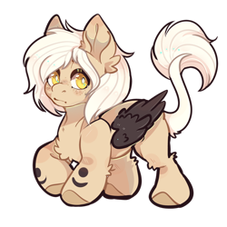 Size: 2000x2000 | Tagged: safe, artist:highrolleryt, derpibooru import, oc, oc only, pegasus, pony, chest fluff, colored hooves, commission, ear fluff, ears, pegasus oc, simple background, solo, transparent background, wings, ych result