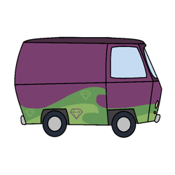 Size: 768x768 | Tagged: safe, artist:thatradhedgehog, derpibooru import, better together, equestria girls, sunset's backstage pass!, chevrolet, chevrolet g10, simple background, the dazzlings tour bus, transparent background, van