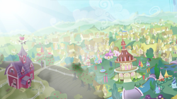 Size: 2048x1147 | Tagged: safe, derpibooru import, background, no pony, ponyville, scenery, scenery porn, sweet apple acres