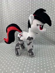 Size: 3024x4032 | Tagged: safe, artist:kazzysart, derpibooru import, oc, oc:blackjack, pony, unicorn, fallout equestria, fallout equestria: project horizons, irl, photo, plushie, solo