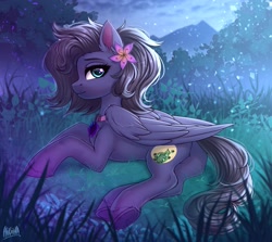 Size: 2800x2500 | Tagged: safe, artist:hakaina, derpibooru import, oc, oc only, oc:kennel nightshade, pegasus, pony, butt, plot, solo