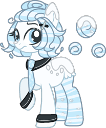 Size: 794x961 | Tagged: safe, artist:eiine, derpibooru import, oc, oc only, original species, pony, aqua equos, simple background, solo, transparent background