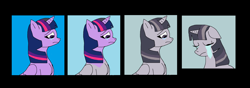 Size: 3004x1056 | Tagged: safe, artist:mojo1985, derpibooru import, twilight sparkle, twilight sparkle (alicorn), alicorn, pony, comic, crying, discorded, discorded twilight, ears, female, floppy ears, sad, twilight tragedy, wings