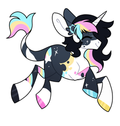 Size: 1600x1678 | Tagged: safe, artist:moonert, derpibooru import, oc, oc only, pony, unicorn, eyes closed, hoof polish, horn, leonine tail, simple background, smiling, solo, tail, transparent background, unicorn oc