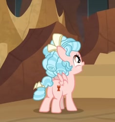 Size: 720x764 | Tagged: safe, derpibooru import, screencap, cozy glow, frenemies (episode), butt, female, filly, foal, plot, solo