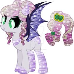 Size: 1024x1024 | Tagged: safe, artist:s-aiitochan, derpibooru import, oc, bat pony, original species, pony, aqua equos, base used, closed species, simple background, solo, transparent background