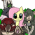Size: 512x512 | Tagged: safe, artist:pantsuholocaust, derpibooru import, fluttershy, naked mole rat, pegasus, pony, female, looking at you, mare, open mouth, simple background, skaven, smiling, smiling at you, transparent background, warhammer (game)
