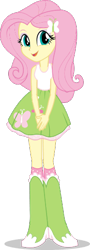 Size: 174x486 | Tagged: safe, artist:gouhlsrule, derpibooru import, fluttershy, equestria girls, boots, clothes, high heel boots, shirt, shoes, simple background, skirt, socks, solo, transparent background