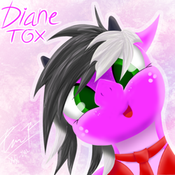 Size: 1024x1024 | Tagged: safe, artist:dianetgx, derpibooru import, oc, oc only, dracony, dragon, hybrid, clothes, looking at you, necktie, smiling, smiling at you, uniform