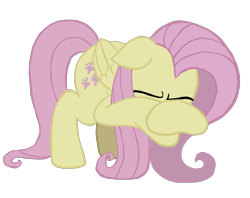 Size: 1280x1016 | Tagged: safe, artist:benpictures1, fluttershy, pegasus, pony, my little pony: the movie, covering eyes, crouching, cute, ears, ears back, eyes closed, female, floppy ears, inkscape, mare, scared, shyabetes, simple background, solo, transparent background, vector