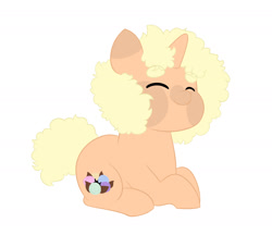 Size: 1746x1510 | Tagged: safe, artist:queenderpyturtle, derpibooru import, oc, oc:sugarcane, pony, unicorn, colt, foal, lying down, male, prone, simple background, solo, white background