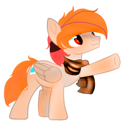 Size: 4271x4080 | Tagged: safe, artist:fededash, derpibooru import, oc, oc only, oc:fededash, pegasus, pony, folded wings, pegasus oc, png, raised hoof, raised leg, simple background, smiley face, solo, transparent background, wings