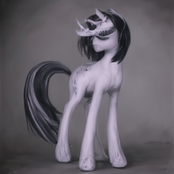 Size: 512x512 | Tagged: safe, derpibooru import, machine learning generated, twilight sparkle, twilight sparkle (alicorn), alicorn, unicorn, computer generated, solo