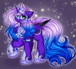 Size: 2508x2280 | Tagged: safe, artist:2pandita, derpibooru import, oc, alicorn, pony, female, mare, solo