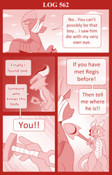 Size: 1000x1556 | Tagged: safe, artist:vavacung, derpibooru import, oc, oc:regis (vavacung), changeling, dragon, comic:the adventure logs of young queen, comic, dragoness, female, male