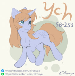 Size: 979x1000 | Tagged: safe, artist:eltaile, derpibooru import, pony, any race, commission, cute, solo, your character here