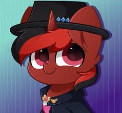 Size: 2800x2600 | Tagged: safe, artist:kittyrosie, derpibooru import, oc, oc only, pony, unicorn, cap, clothes, cute, ear fluff, ears, hat, horn, ocbetes, unicorn oc