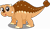 Size: 6500x3748 | Tagged: safe, artist:swiftgaiathebrony, derpibooru import, oc, oc only, dinosaur, animal, ankylosaurus, prehistoric, simple background, solo, the land before time, transparent background