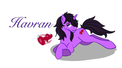 Size: 2837x1580 | Tagged: safe, artist:xcosmicghostx, derpibooru import, oc, oc only, pony, unicorn, heart, horn, lying down, prone, simple background, solo, story included, transparent background, unicorn oc