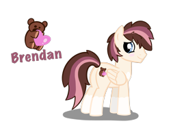 Size: 2732x2048 | Tagged: safe, artist:xcosmicghostx, derpibooru import, oc, oc only, oc:brendan, pegasus, pony, butt, coat markings, male, pegasus oc, plot, plushie, simple background, socks (coat marking), solo, stallion, story included, teddy bear, transparent background, wings