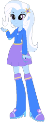 Size: 204x549 | Tagged: safe, artist:daniel10203040, derpibooru import, trixie, equestria girls, boots, clothes, high heel boots, hoodie, shirt, shoes, simple background, skirt, solo, transparent background