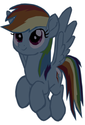 Size: 696x1025 | Tagged: safe, artist:benpictures1, rainbow dash, pegasus, pony, my little pony: the movie, cute, dashabetes, female, inkscape, mare, simple background, solo, transparent background, vector